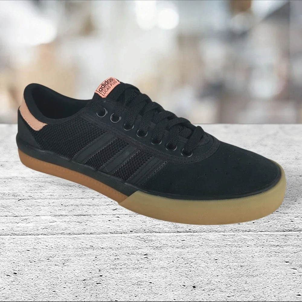 ADIDAS Lucas PUIG Skateboarding Mens Shoes Black Size 7